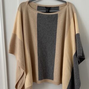 Theory Cashmere Poncho Size M/L